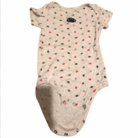 Carter's One Pieces Carters Football Onesie Baby Boy Size 24 Months
